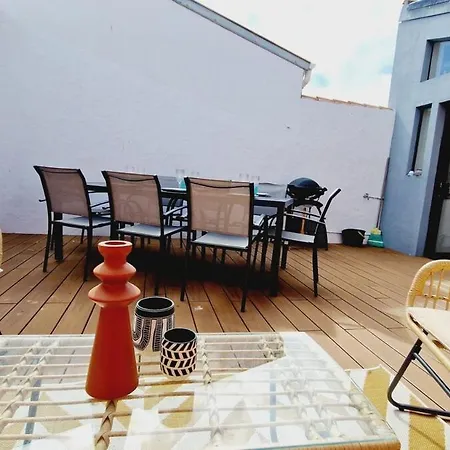 Le Corail, Maison Cosy Avec Terrasse 4* Les Sables-dʼOlonne