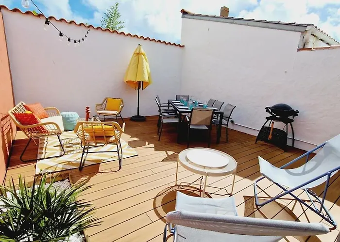 Pensionat Le Corail, Maison Cosy Avec Terrasse